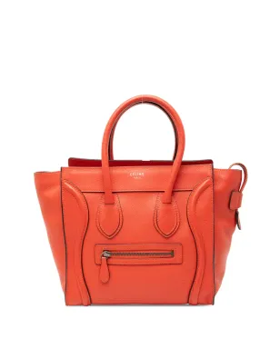 Celine Pre-Owned 2013 マイクロレザー ラゲージ トートバッグ - サムネイル1