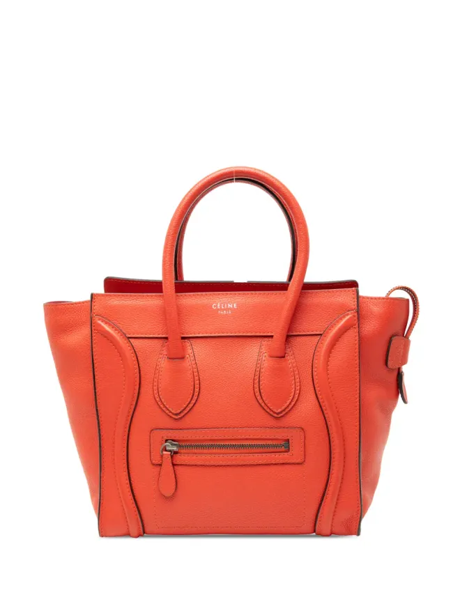 Celine Pre-Owned Celine Pre-Owned 2013 マイクロレザー ラゲージ トートバッグの商品画像
