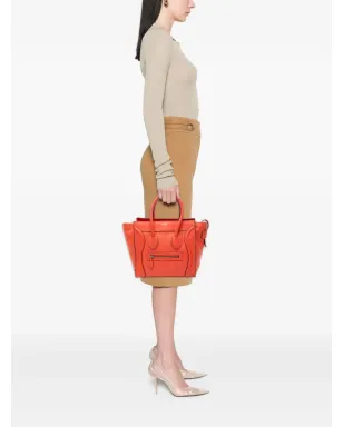 Celine Pre-Owned 2013 マイクロレザー ラゲージ トートバッグ - サムネイル2