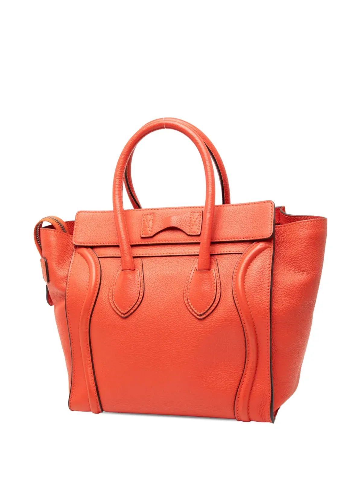 Celine Pre-Owned 2013 マイクロレザー ラゲージ トートバッグ - 画像3