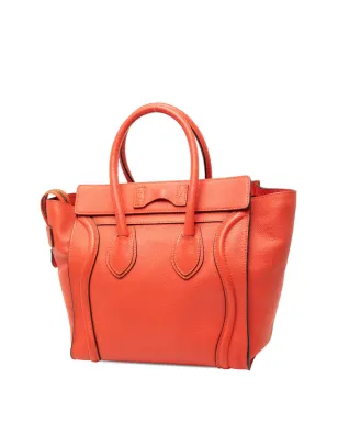 Celine Pre-Owned 2013 マイクロレザー ラゲージ トートバッグ - サムネイル3