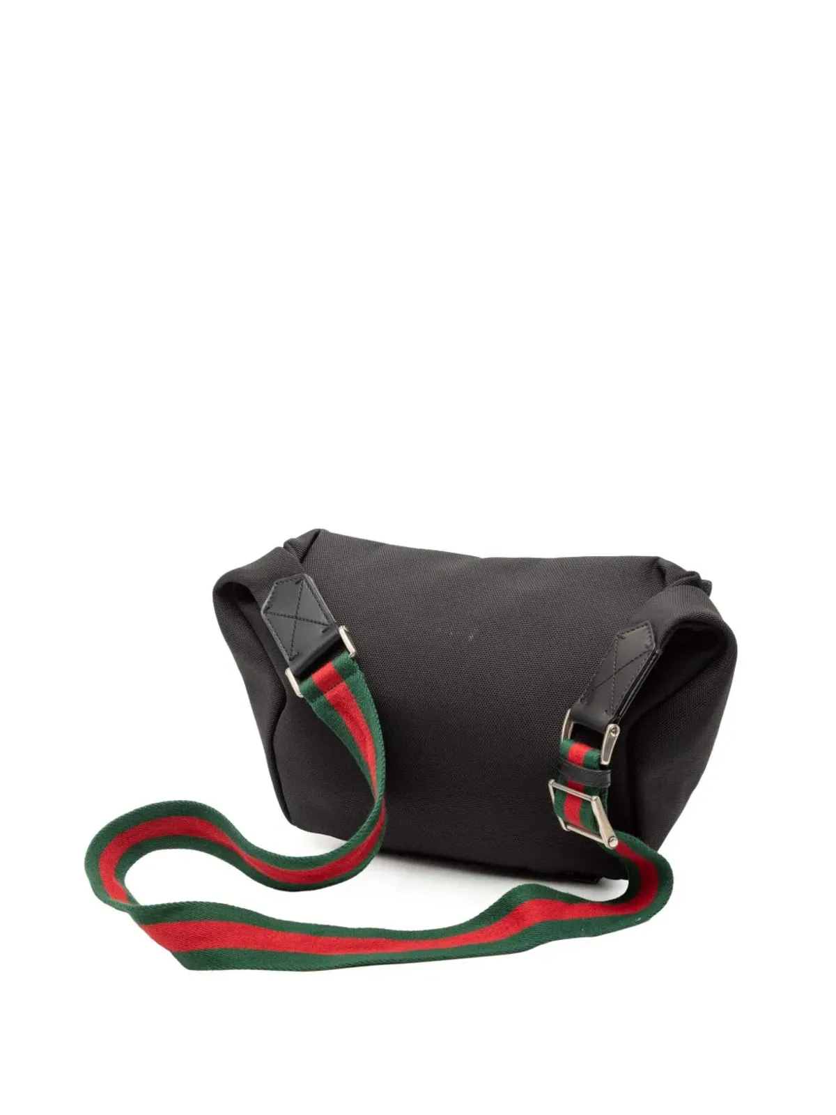 Gucci ビンテージ キャンバス テクノウェブ ベルトバッグ ブラック - 画像3