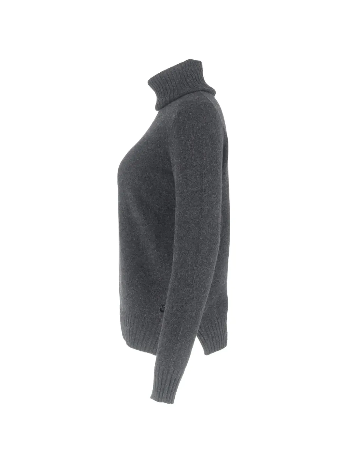 Loro Piana Pre-Owned タートルネック リブ編みセーター - 画像3
