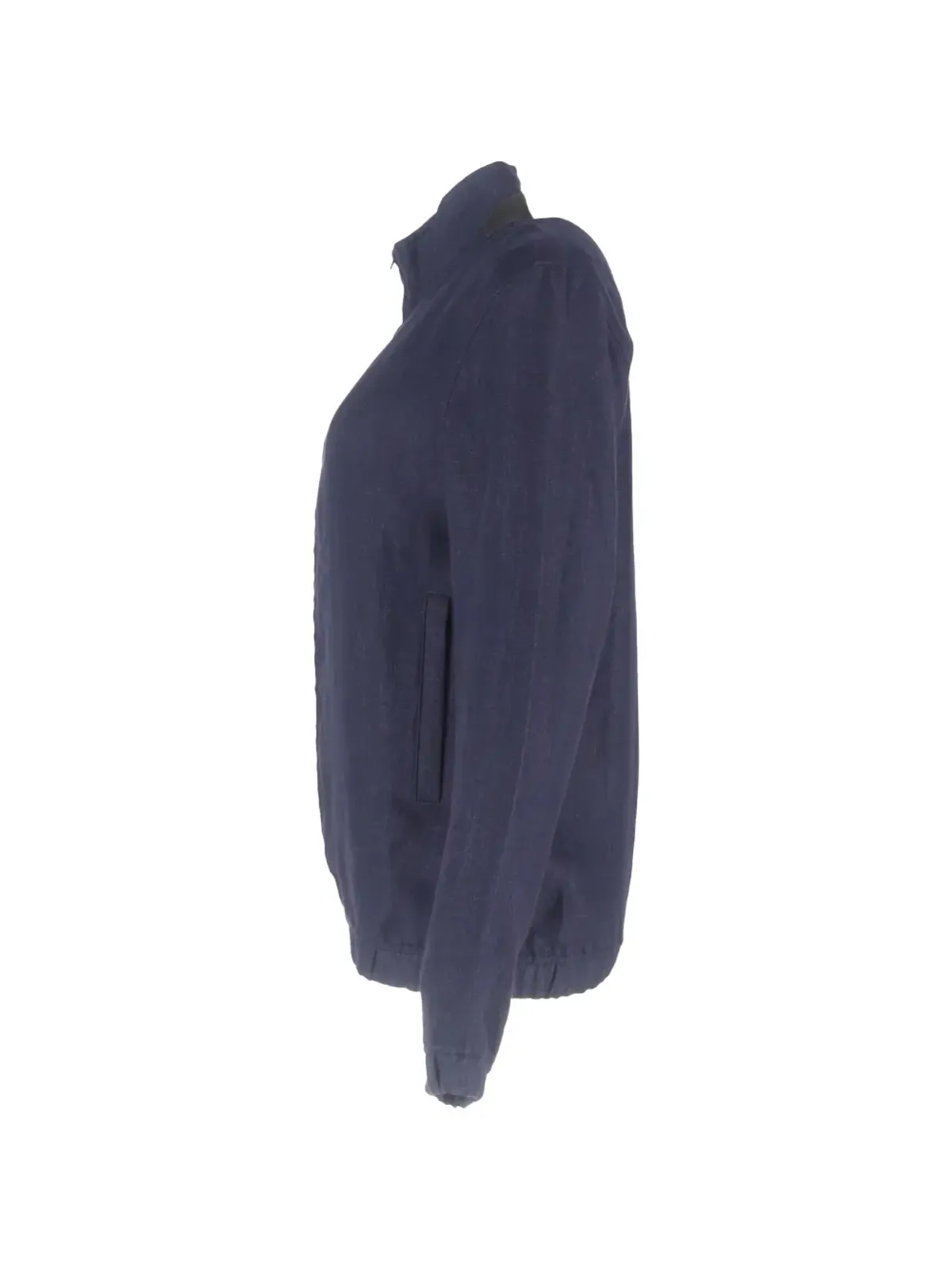 Loro Piana Pre-Owned ジップファスナー付きボンバージャケット ブルー - 画像3