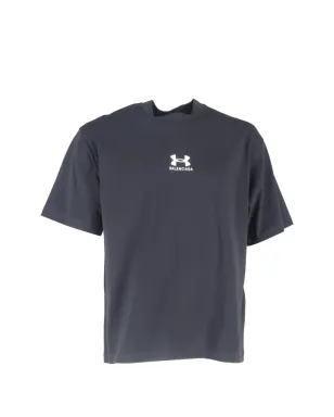 Balenciaga Pre-Owned x Under Armour ロゴディテール コットンTシャツ - サムネイル1