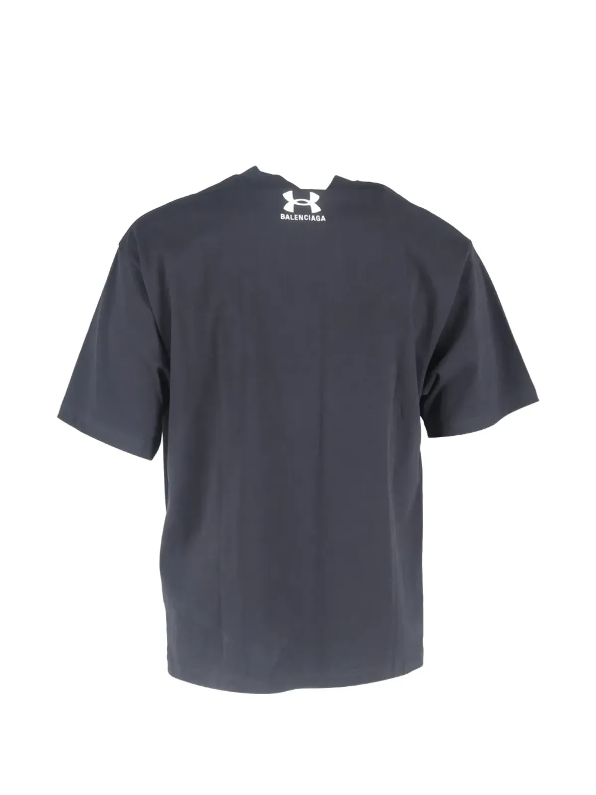 Balenciaga Pre-Owned x Under Armour ロゴディテール コットンTシャツ - 画像2