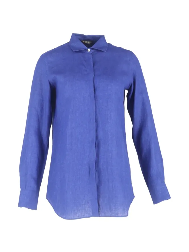 Loro Piana Pre-Owned Loro Piana Pre-Owned リネン長袖シャツの商品画像