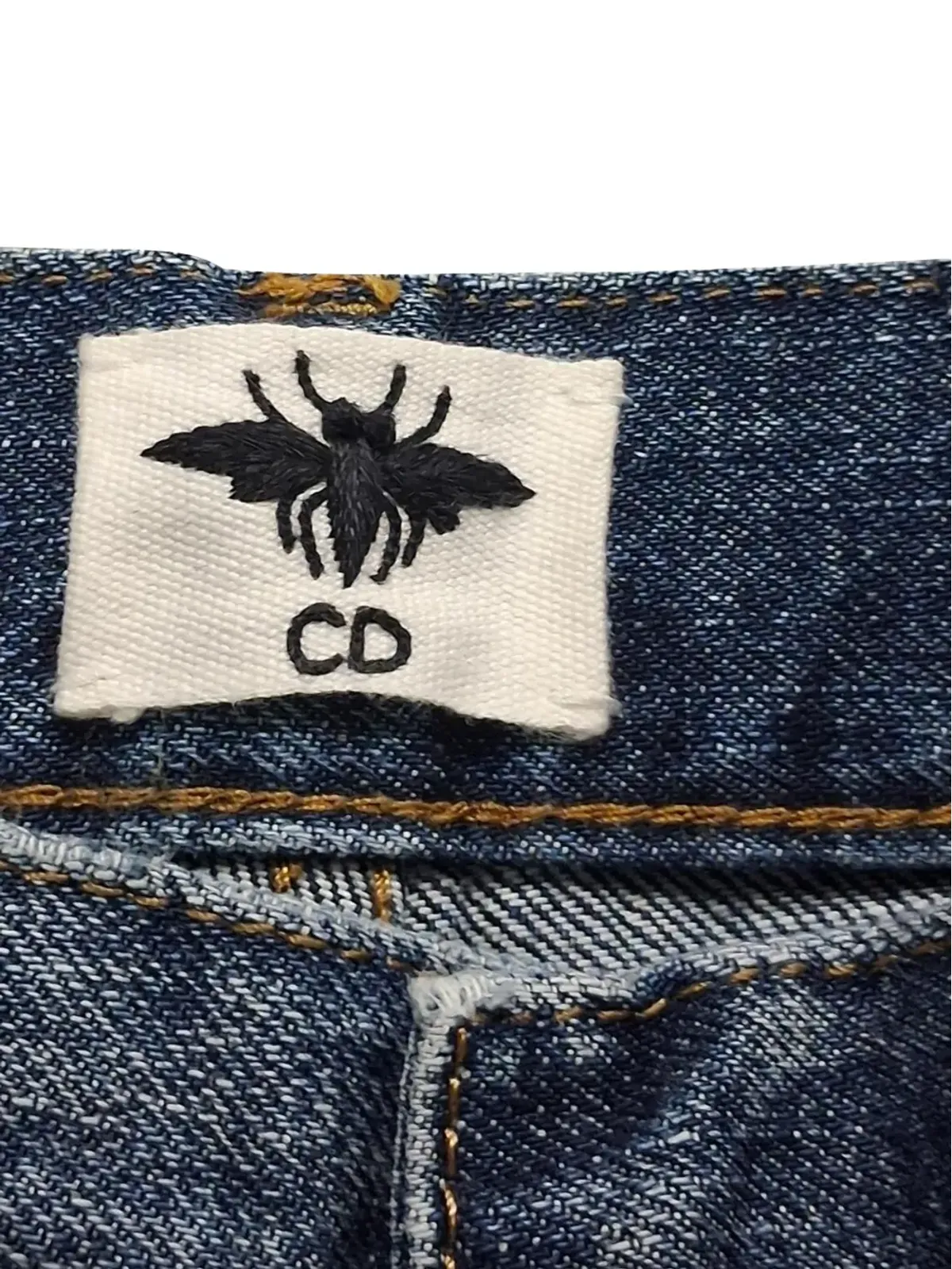 Christian Dior Pre-Owned ワイドレッグファイブポケットパンツ - 画像3