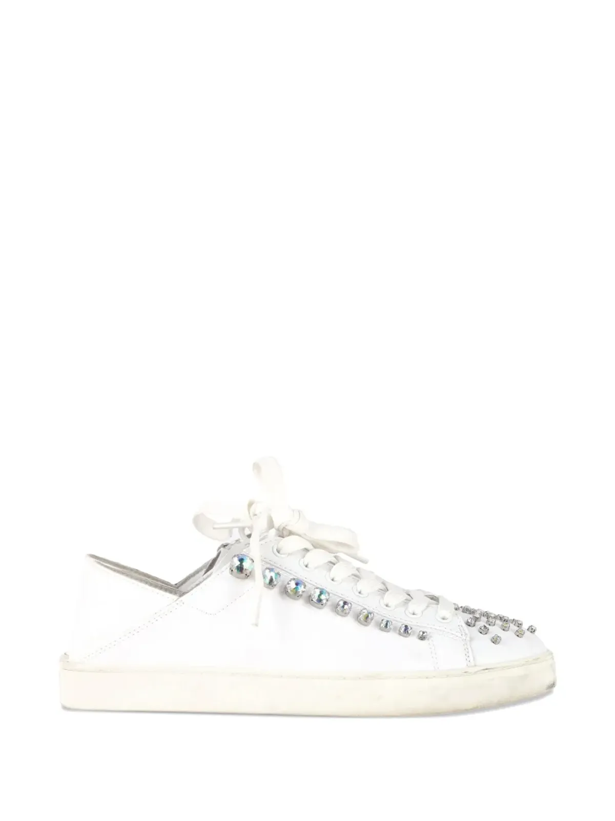 Stuart Weitzman コンバーチブル レザー スニーカー - 画像1