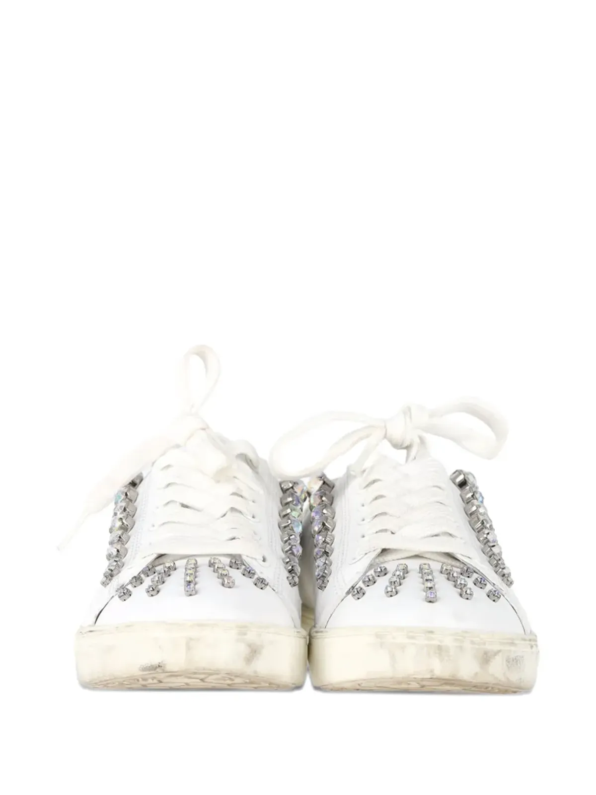 Stuart Weitzman コンバーチブル レザー スニーカー - 画像4