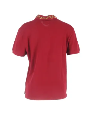 Gucci Pre-Owned embroidered collar polo shirt - サムネイル3