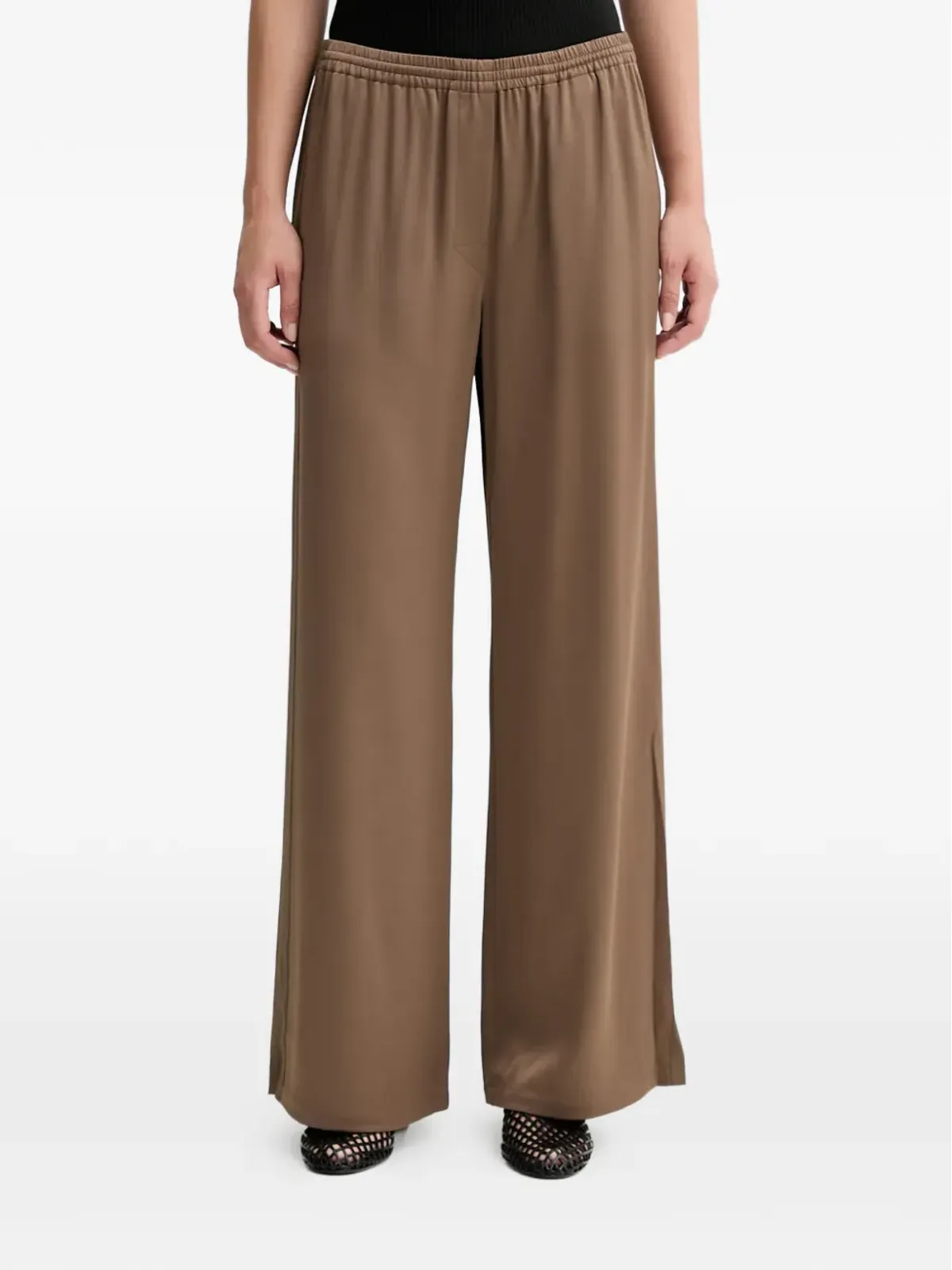 Filippa K ノヴァ エラスティックウェストバンドパンツ（ブラウン） - 画像1