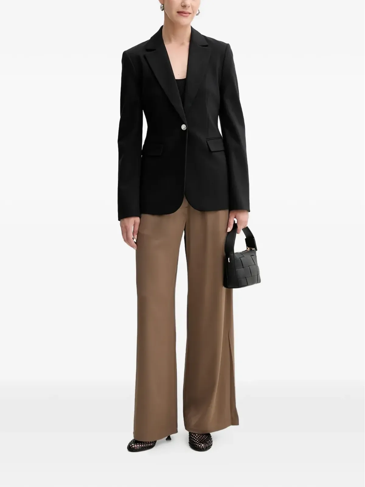 Filippa K ノヴァ エラスティックウェストバンドパンツ（ブラウン） - 画像2