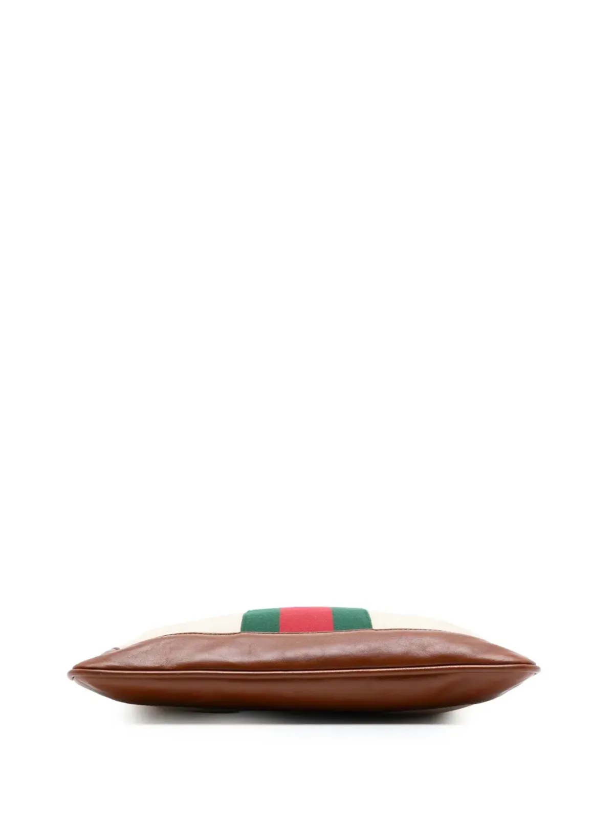 Gucci Pre-Owned キャンバス地ウェブサッチェル - 画像4