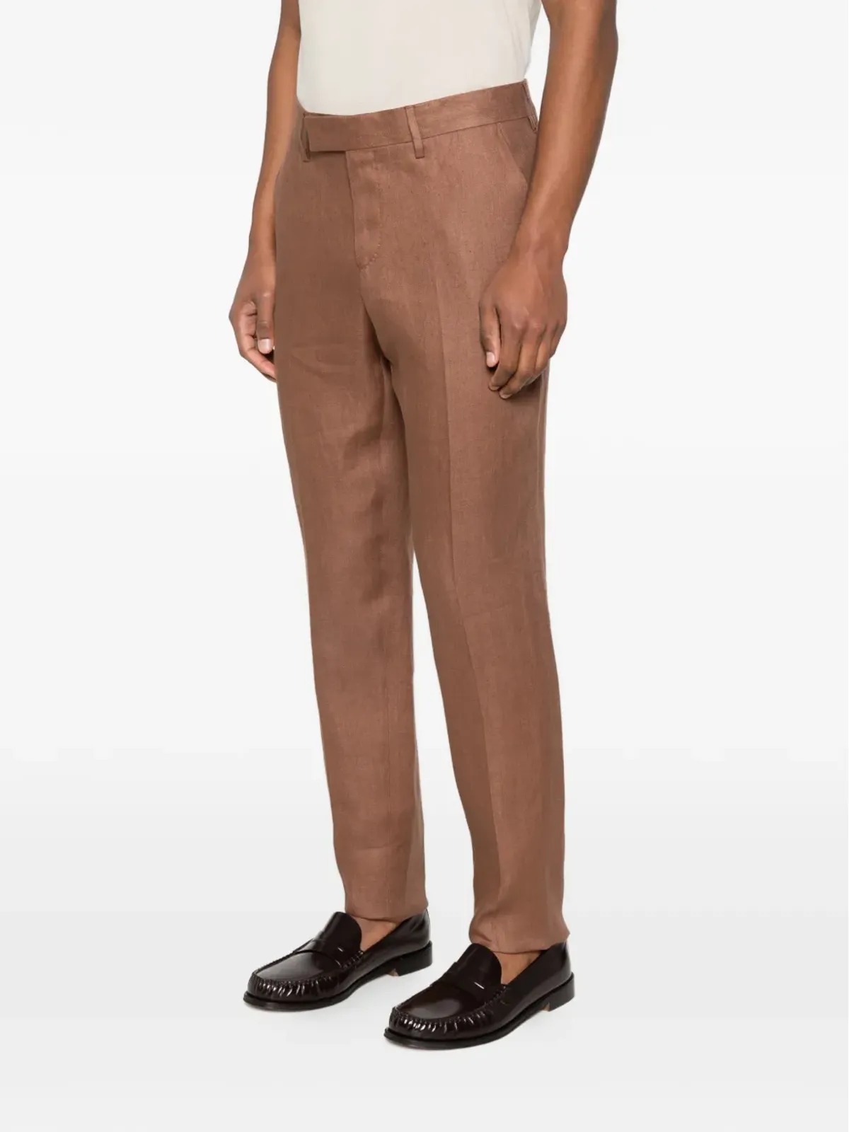 Lardini ベルトループ付きパンツ - 画像3