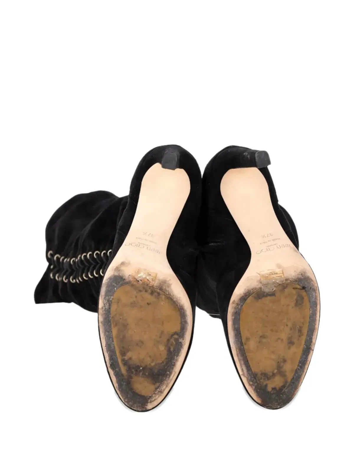 Jimmy Choo Pre-Owned Marie ニーハイブーツ - Black - 画像5