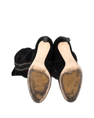 Jimmy Choo Pre-Owned Marie ニーハイブーツ - Black - サムネイル5