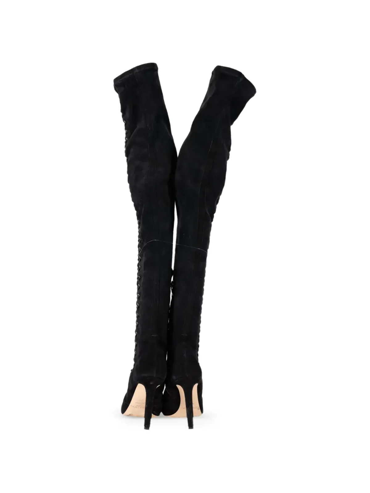 Jimmy Choo Pre-Owned Marie ニーハイブーツ - Black - 画像2