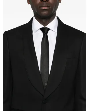 Lardini ショールカラー・シングルブレストジャケット ブラック - サムネイル5