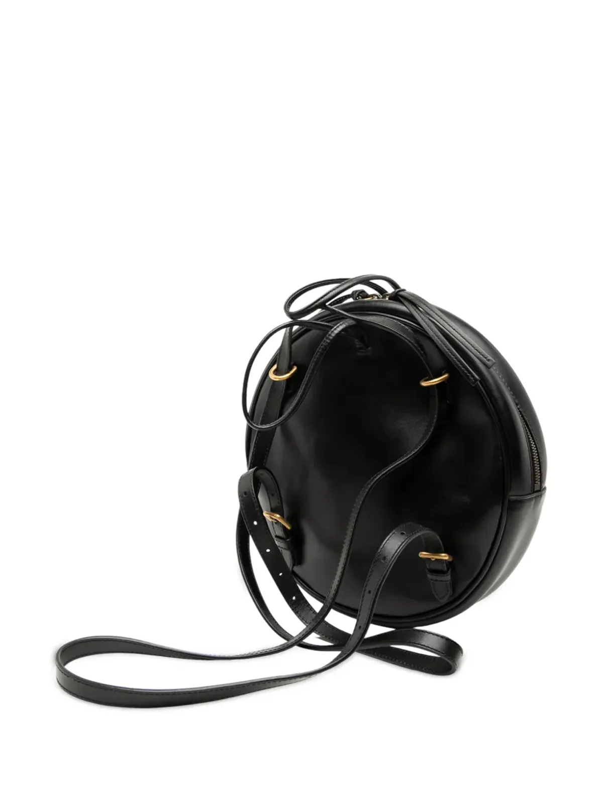 Gucci Pre-Owned ラウンドバックパック（ブラック） - 画像3