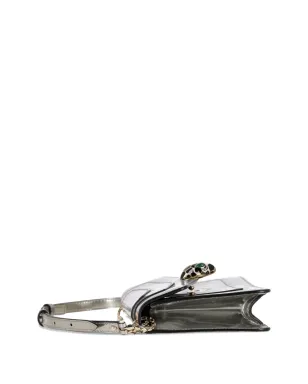 Bvlgari Pre-Owned Serpenti Forever 蛇頭モチーフのクロスボディバッグ - サムネイル3