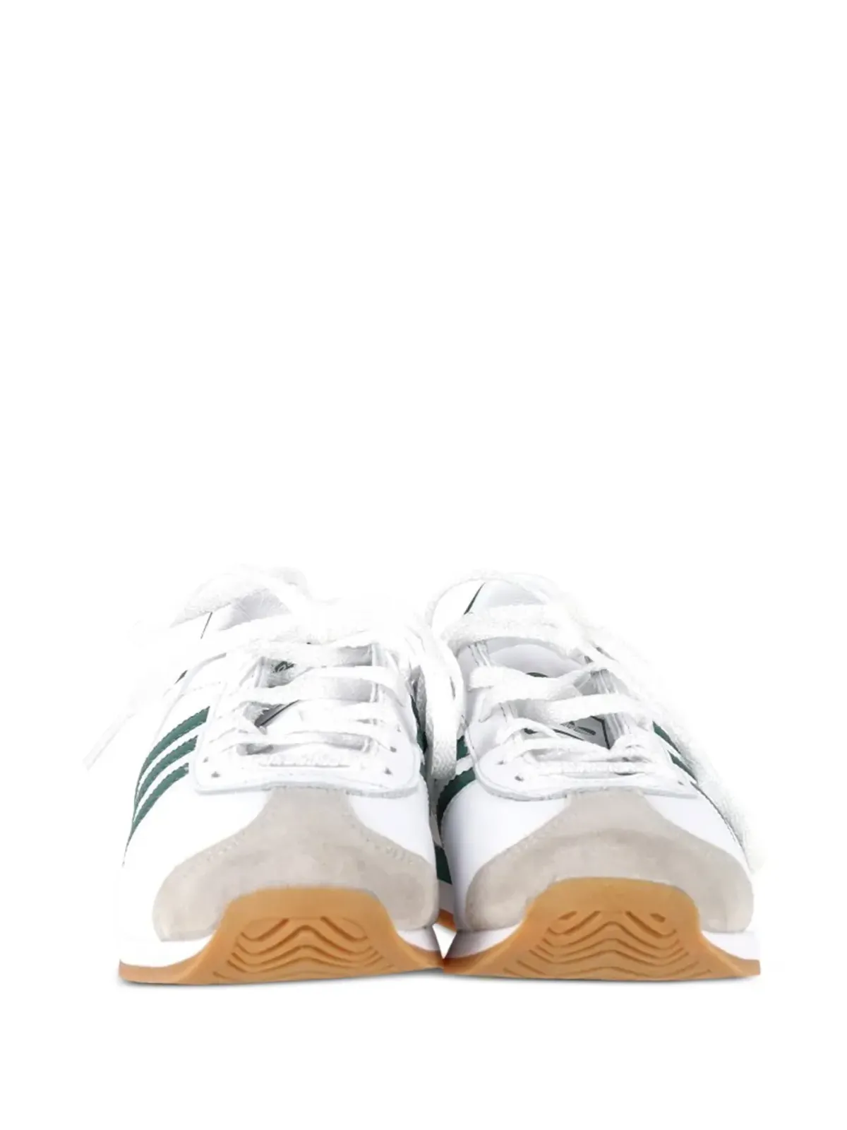 adidas カントリー レザー3ストライプスニーカー - ホワイト - 画像4