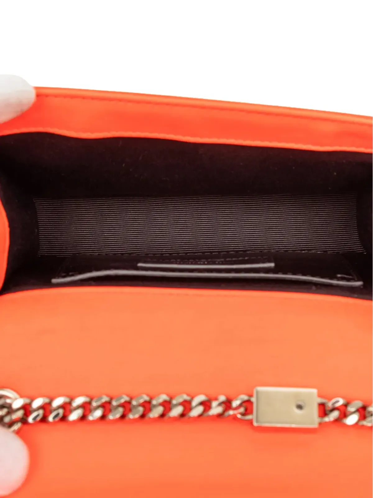 Saint Laurent Pre-Owned 2014 Small Leather Monogram Kate crossbody bag - Orange - 画像5