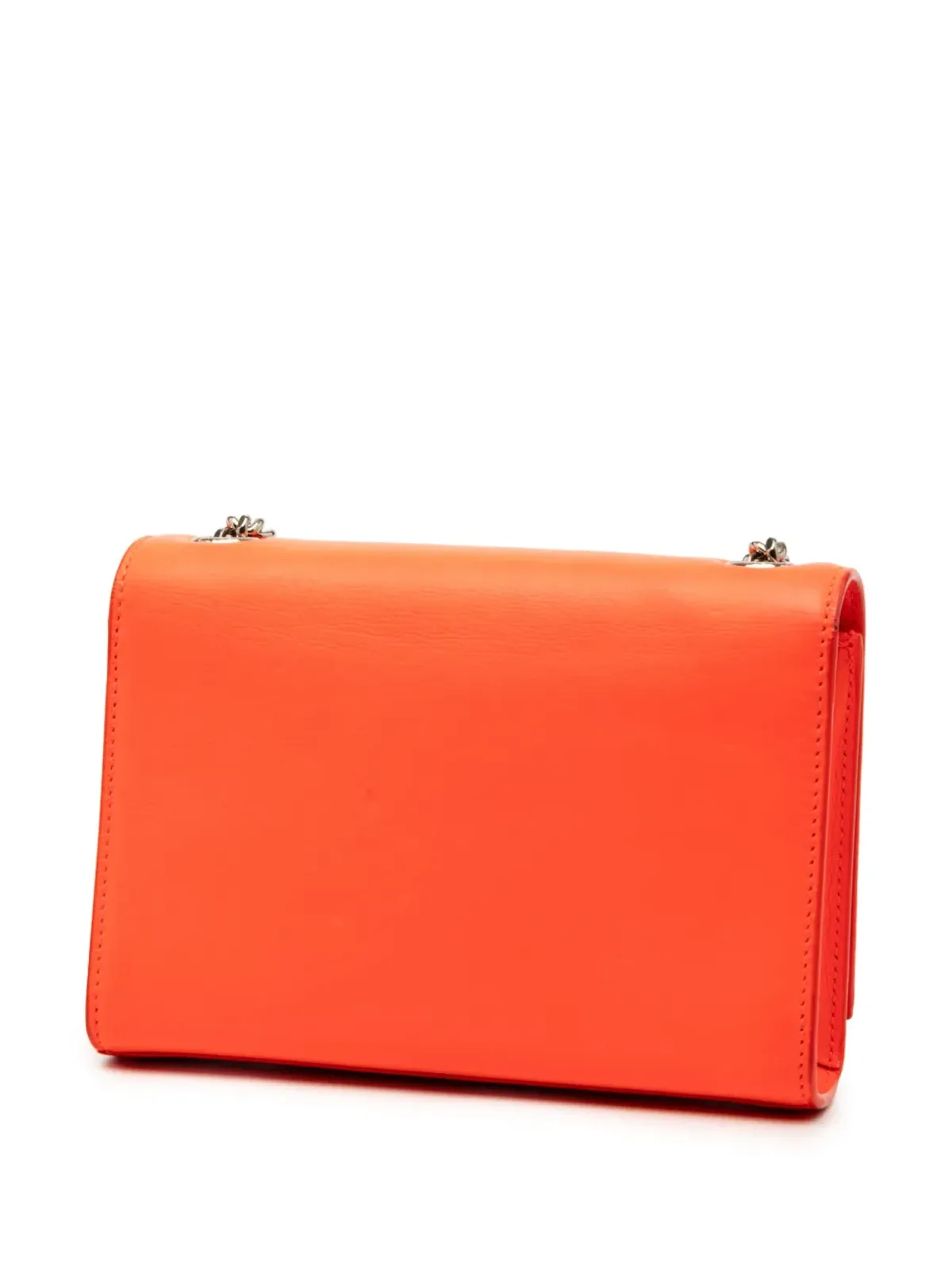 Saint Laurent Pre-Owned 2014 Small Leather Monogram Kate crossbody bag - Orange - 画像3