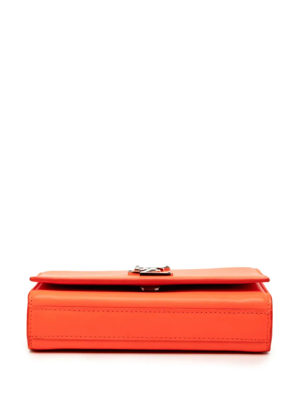Saint Laurent Pre-Owned 2014 Small Leather Monogram Kate crossbody bag - Orange - 画像4