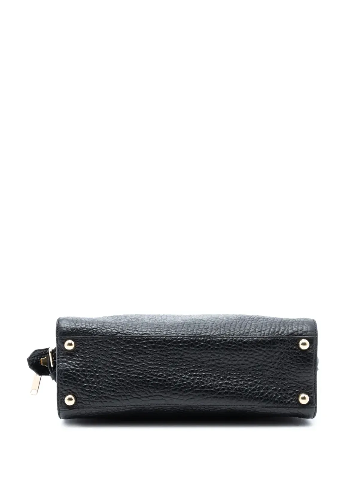 Burberry Pre-Owned クリフトン サッチェル（中目グレインレザー） - 画像4