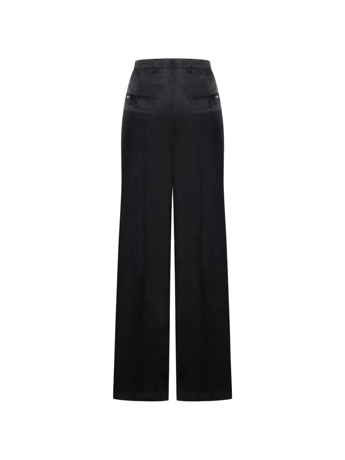 Rick Owens プレスド・クリース テーラードパンツ ブラック - 画像2