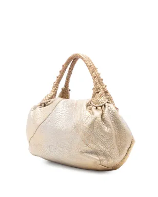 Fendi Pre-Owned 2000-2010 Bimetal Nappa Spy hobo bag - Gold - サムネイル3