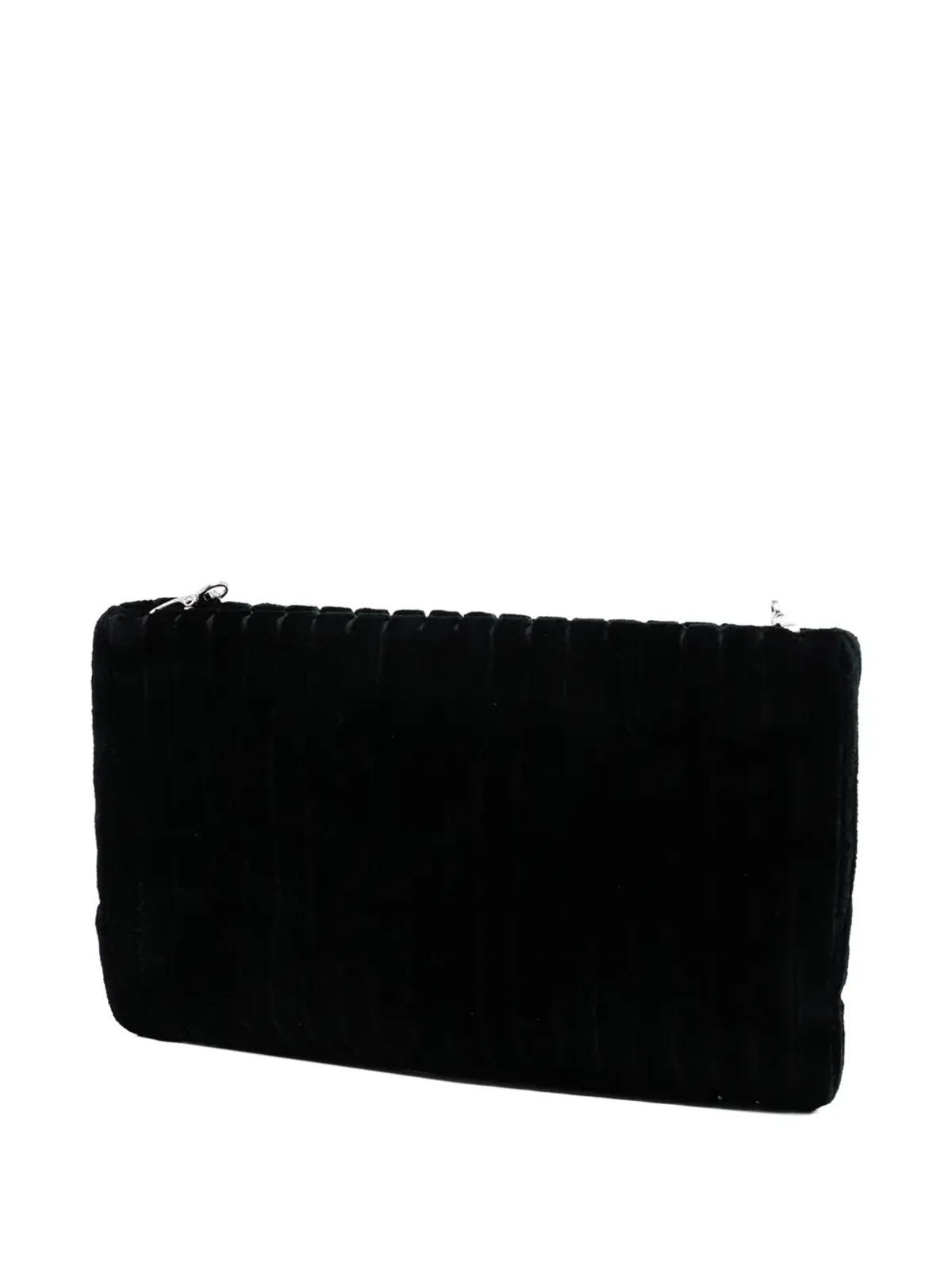 Prada Pre-Owned ベルベット刺繍ポシェット・クロスボディバッグ - 画像3
