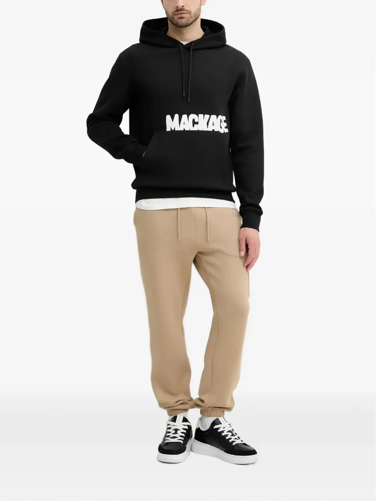 Mackage Krystian-PR ロゴプリント パーカー - 画像2