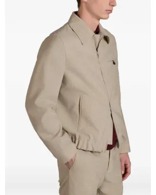 Montedoro Primo zip-up wool bomber jacket - サムネイル3