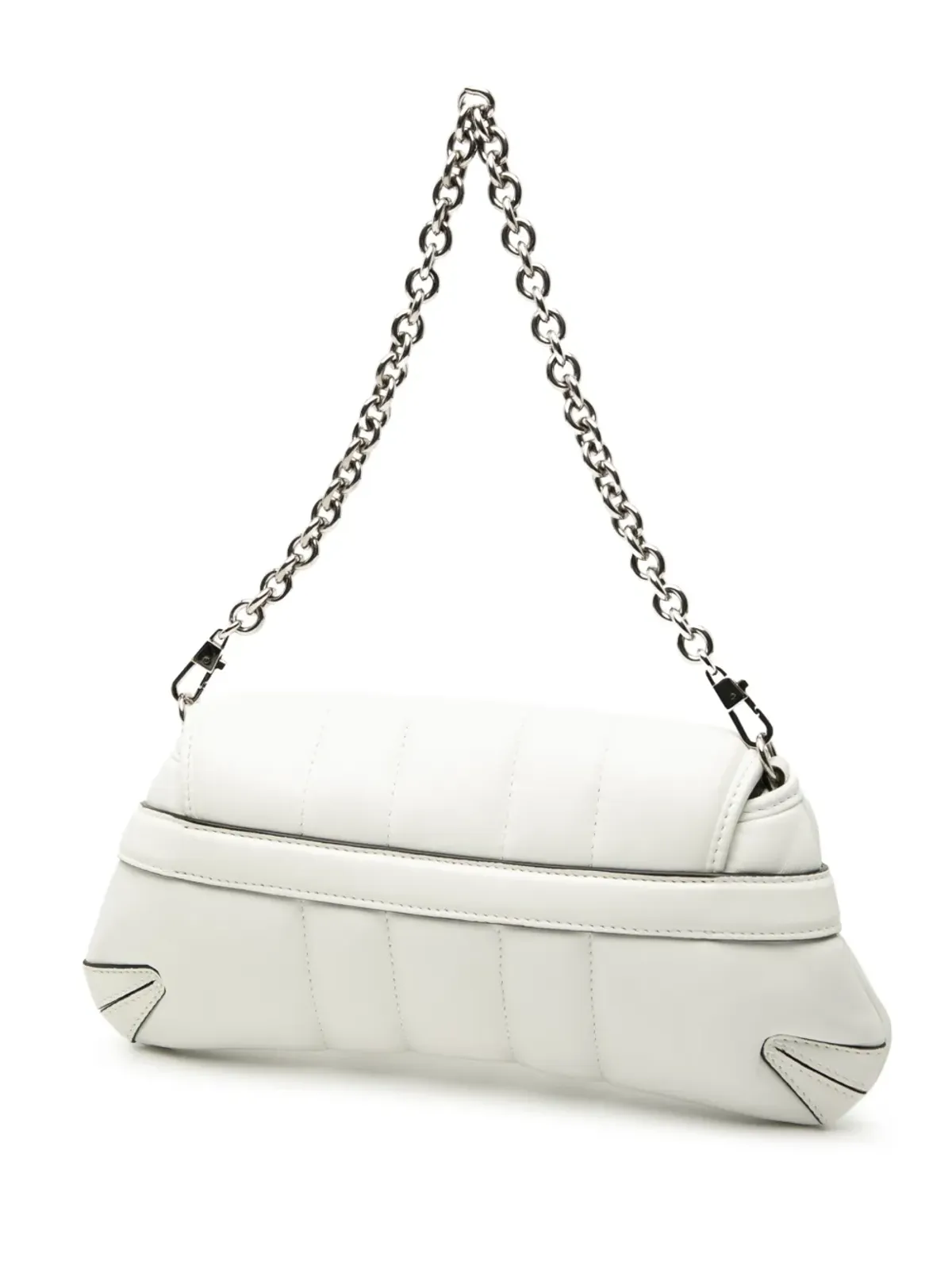 Gucci Pre-Owned 小型キルテッドレザー ホースビットチェーン サッチェル - 画像3