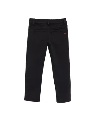 Diesel Kids ブラックジーンズ - サムネイル2
