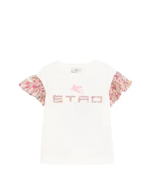 ETRO KIDS フローラル フリルTシャツ - サムネイル1
