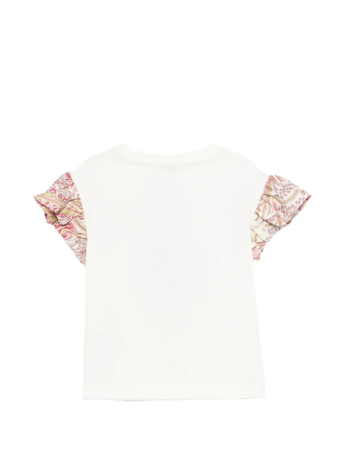 ETRO KIDS フローラル フリルTシャツ - 画像2