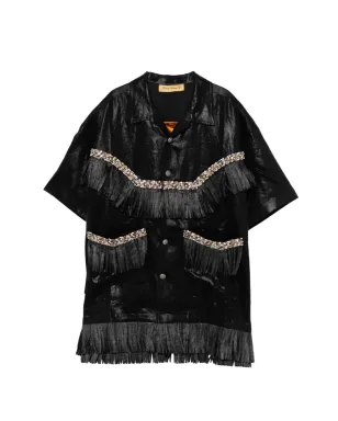 PENULTIMATE フリンジ装飾シャツ - サムネイル1