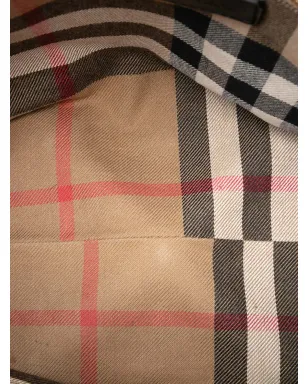 Burberry Pre-Owned ハウスチェック柄トリム レザー サリスベリートートバッグ - サムネイル5