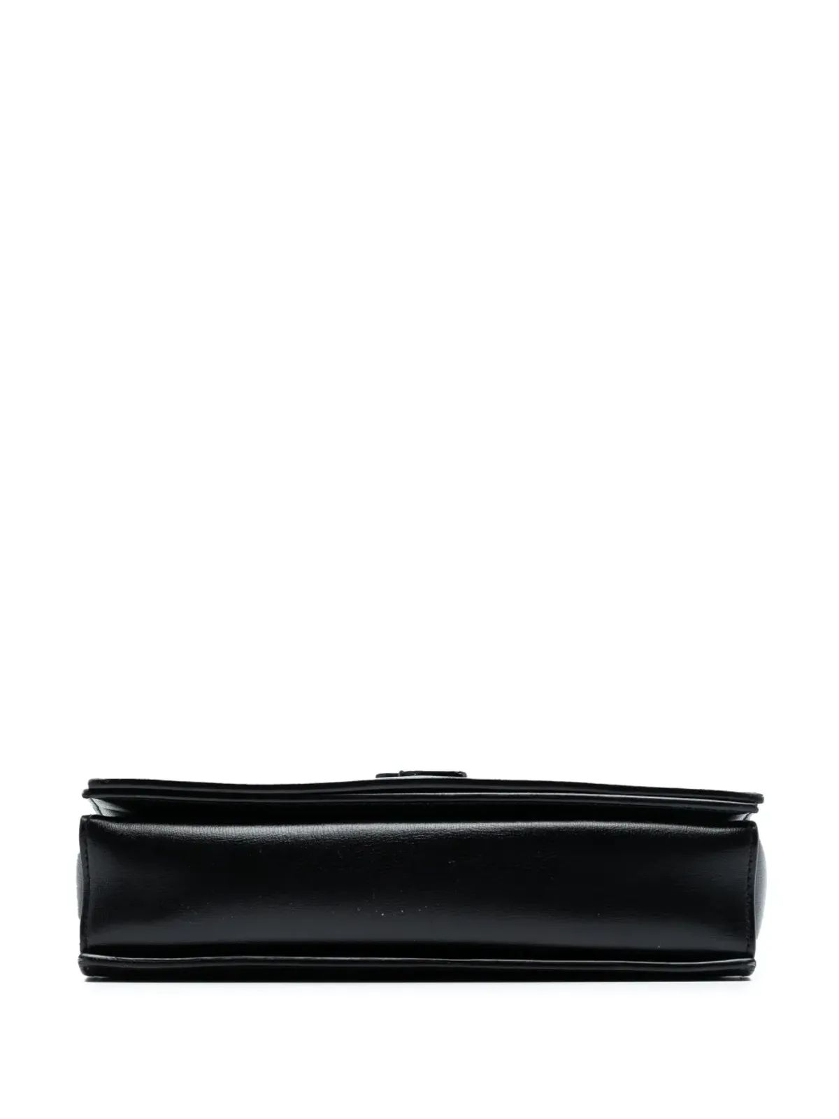 Saint Laurent Pre-Owned 2018年 スエード モノグラム ブックバッグ クロスボディ ブラック - 画像4