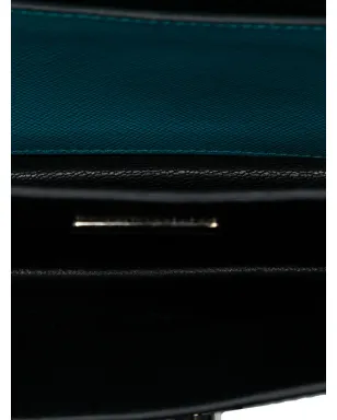 Prada Pre-Owned サフィアーノ・ラックス・サウンドロック・サッチェル ブルー - サムネイル5