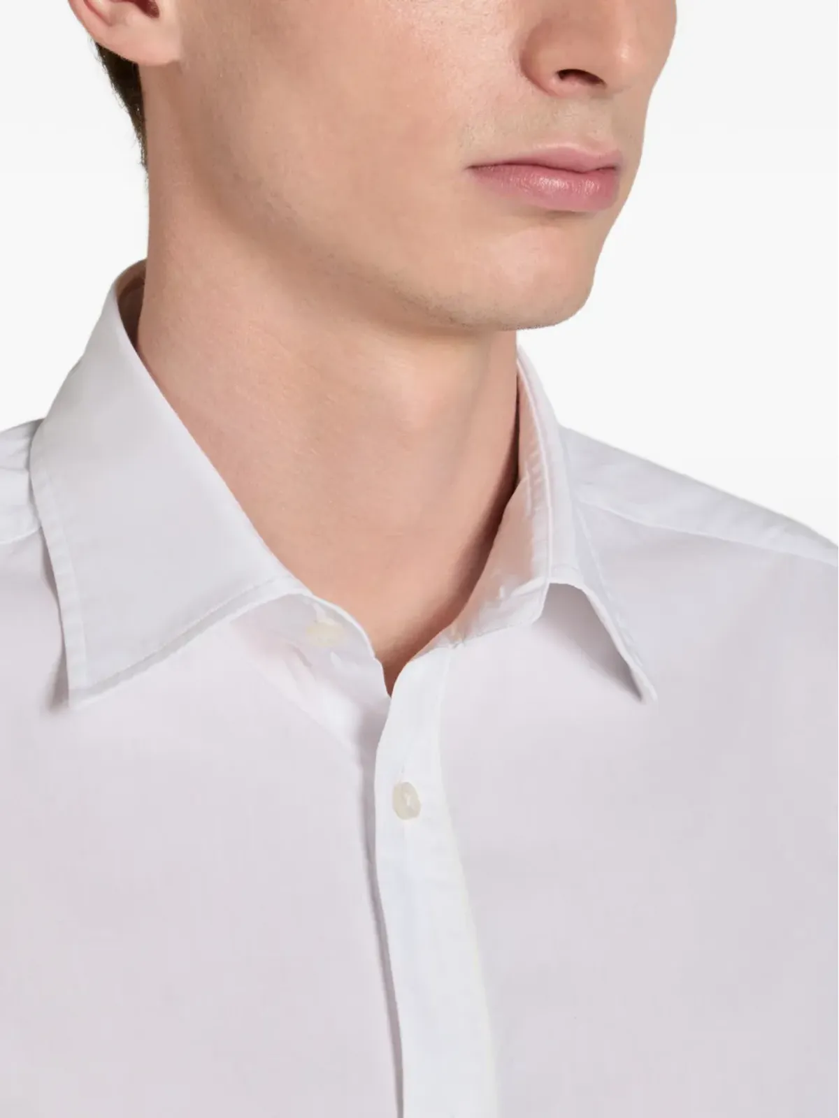 Glanshirt ボタン留めポプリンシャツ - 画像5