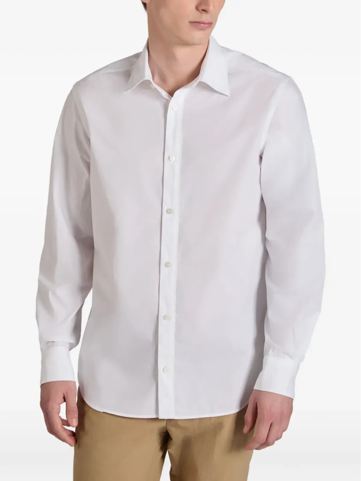 Glanshirt ボタン留めポプリンシャツ - 画像3