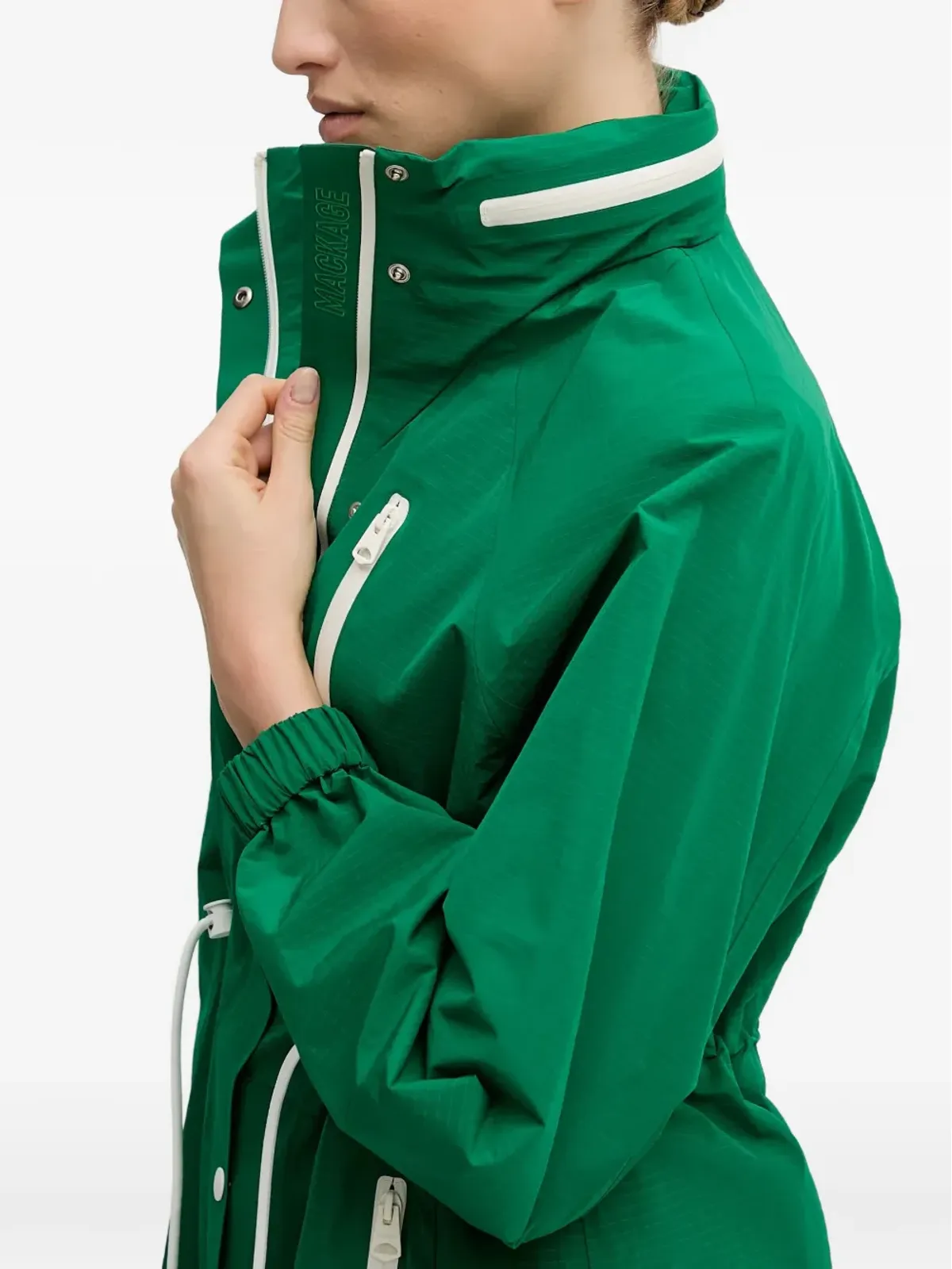 Mackage Makayla フード付きドローストリングコート - 画像4