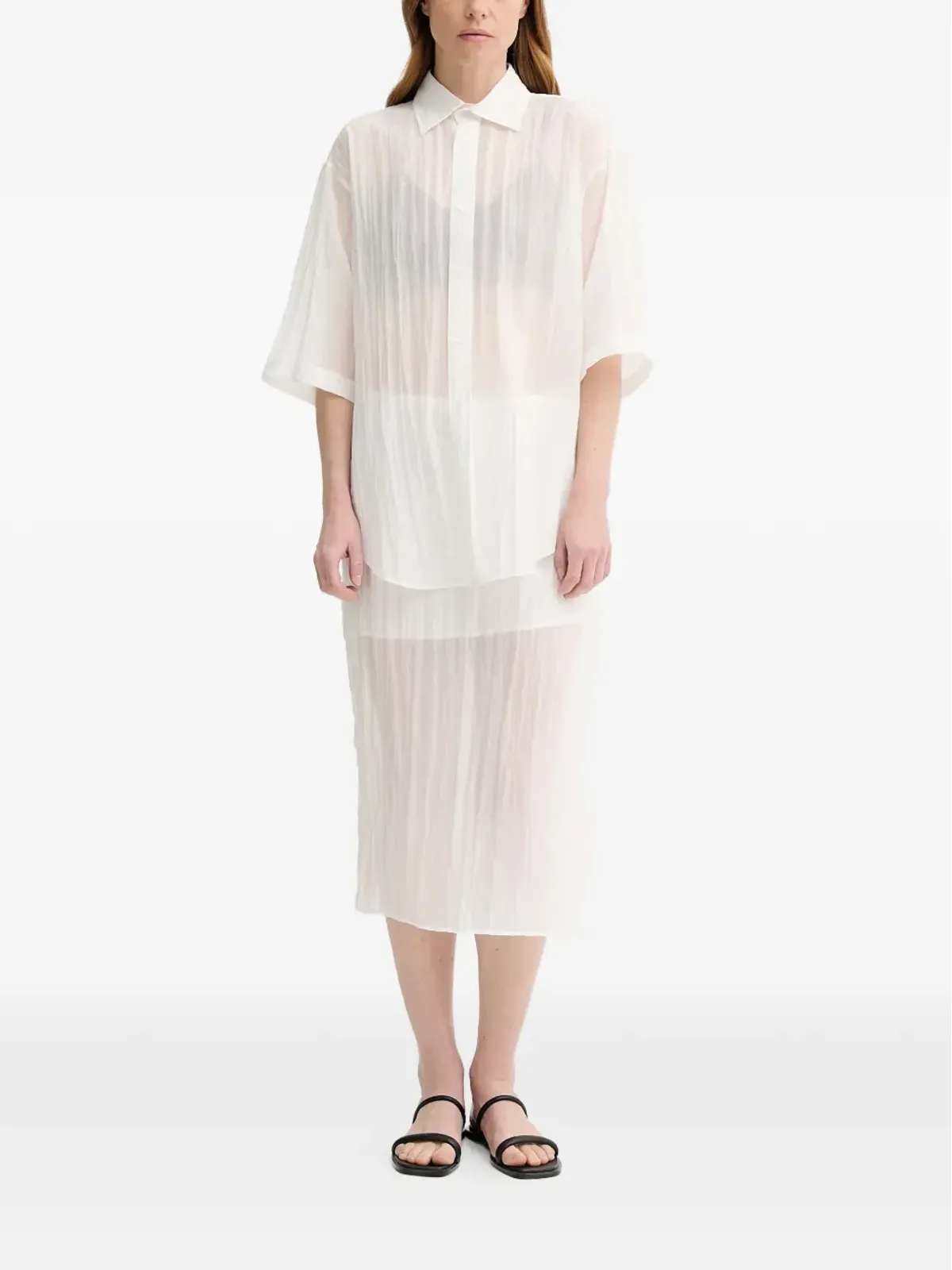 Filippa K サイドスリットミディスカート - 画像2