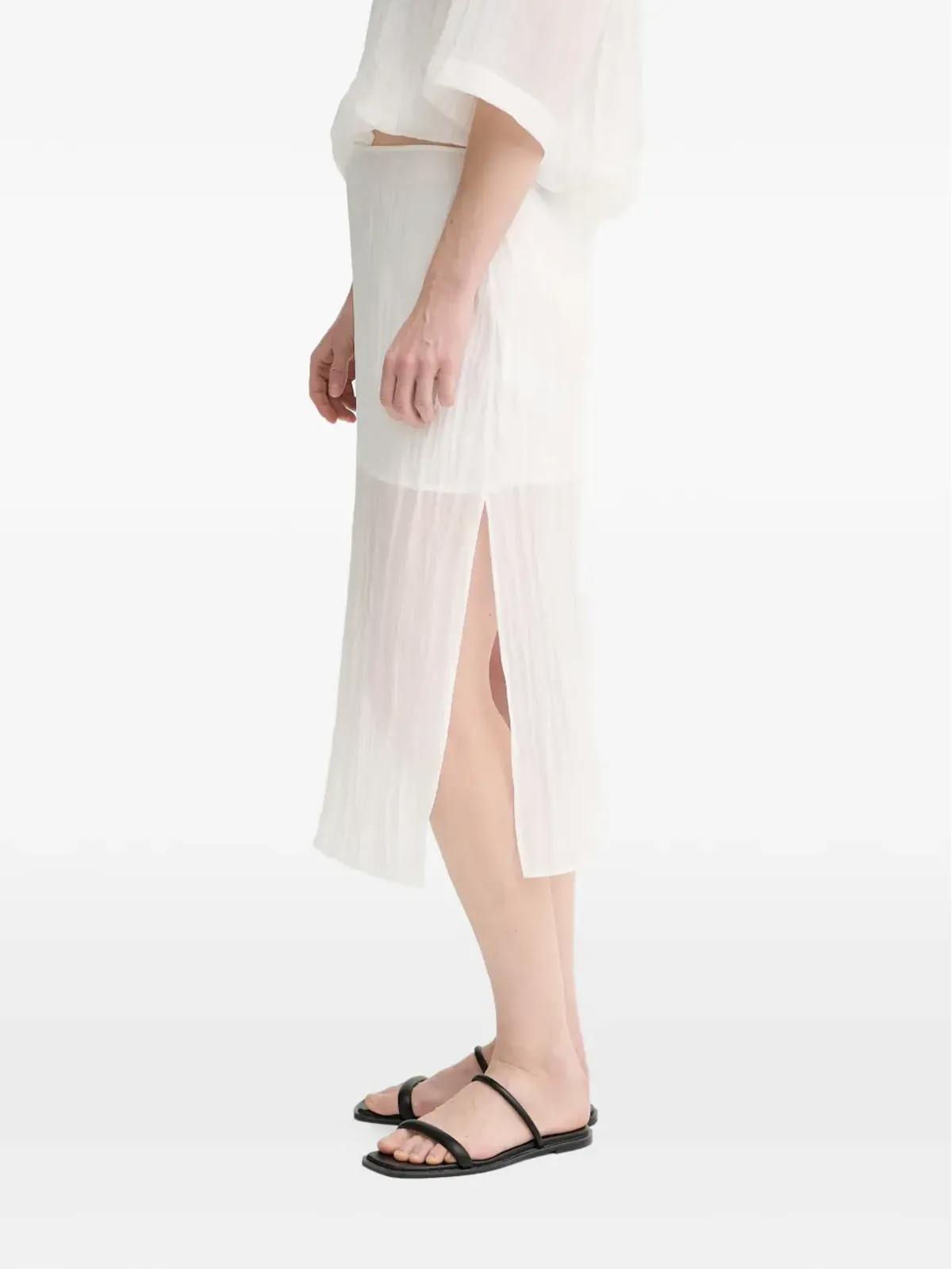 Filippa K サイドスリットミディスカート - 画像3