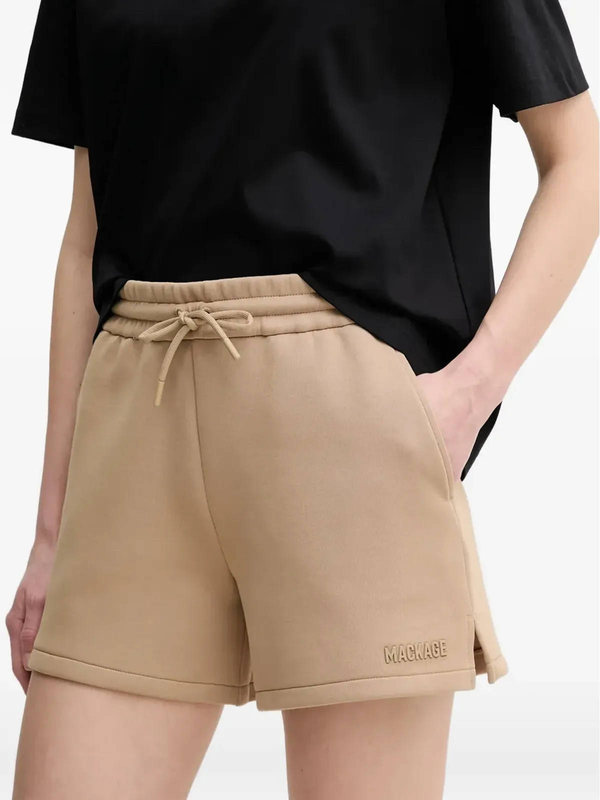 Mackage サマーR ドローストリング ロゴショーツ - 画像2