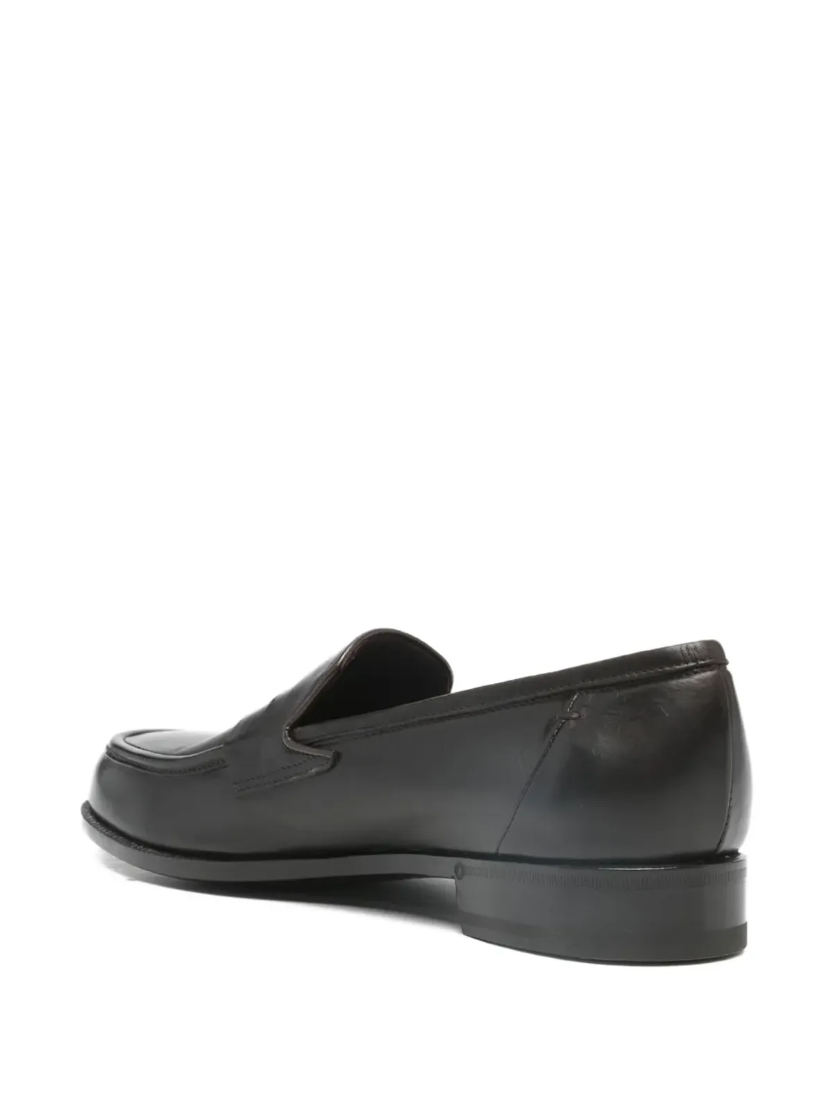 Lardini レザー フラット ローファー - 画像3